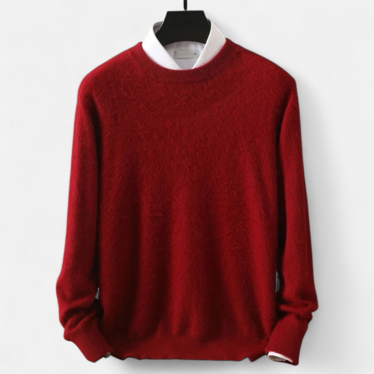 Men’s Timeless Heritage Knit Cashmere Sweater for Cold Weather